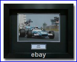 Jackie Stewart Hand Signed Framed Photo Display F1 Tyrrell Formula 1 3