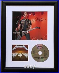 James Hetfield / Metallica / Signed Photo / Autograph / Framed / COA