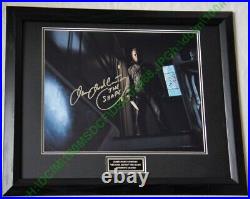 James Jude Courtney signed Michael Myers Halloween large 14 x 11 Photo Framed