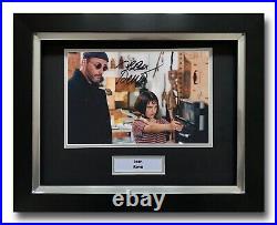 Jean Reno Hand Signed Framed Photo Display Leon Film Autograph