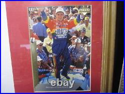 Jeff Gordon Signed Framed Photo and Limited Print NASCAR 24