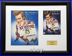 Jim Carrey / Ace Ventura / Signed Photo / Autograph / Framed / COA