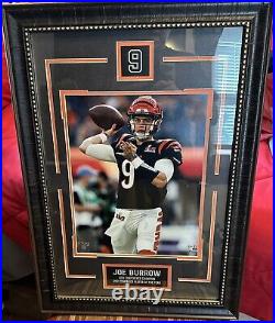 Joe Burrow Framed Photo