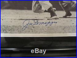 Joe DiMaggio Signed Framed Sepia Tone 11x14 Photo PSA/DNA Yankees