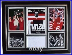 Joey Jones Signed Autograph framed 16x12 photo display Liverpool European Cup 77