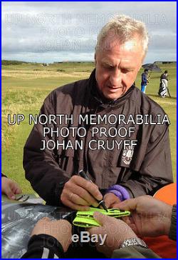 Johan Cruyff Signed Armband Photo Framed 16x12 Holland Autograph Memorabilia COA