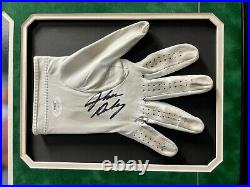 John Daly Signed & Game Played / Worn Golf Glove Framed JSA COA Photo Autograph