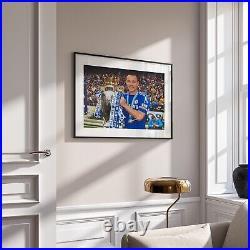 John Terry Signed & Framed Chelsea Champions Photo Chelsea Autograph