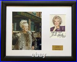 Julie Goodyear / Coronation Street / Signed Photo / Autograph / Framed / COA