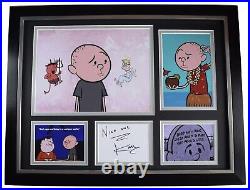 Karl Pilkington Signed Autograph framed 16x12 photo display Ricky Gervais Show