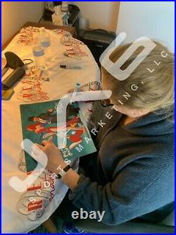 Kathleen Turner Charles Fleischer signed 11x14 photo Who Framed Roger Rabbit JSA