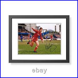 Kenny Dalglish Signed & Framed Liverpool Photo Liverpool Autograph
