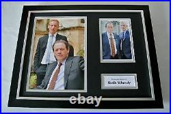 Kevin Whately SIGNED FRAMED Photo Autograph 16x12 display Lewis TV & COA
