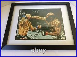 Kimbo Slice Signed & Framed 11x14 Photo with COA UFC 10 Autograph Boxing