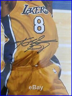 Kobe Bryant Signed 16x20 PSA COA Framed Autographed Picture Signature