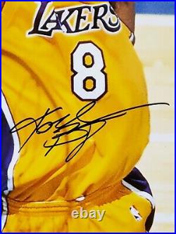 Kobe Bryant Signed & Newly Framed 16x20 Photo Autographed Mamba PSA/DNA COA