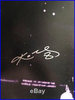 Kobe Bryant Signed Photo Canvas framed 2001 Champions LE /108 Autograph UDA COA