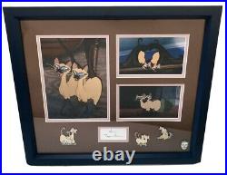 Lady And The Tramp Siamese Cats Peggy Lee Autographed Signed Frame 13x16 Disney