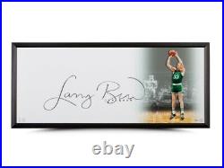 Larry Bird Signed Autographed 20X46 Framed Photo The Show Celtics Huge Auto UDA