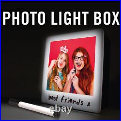 Led Photo Frame Light Box Write A Message Erasable A7 Gift Sign Decoration
