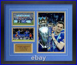 Leicester City Andy King Hand Signed Framed Photo