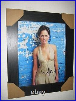 Lena Headey Hand Signed Photograph (8x10) Framed + CoA
