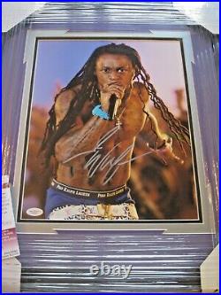 Lil Wayne signed autographed 11x14 Photo FRAMED JSA YMCMB Young Money WEEZY