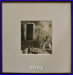 Louise Dahl-Wolfe, Christian Dior At His Millhouse Vintage Photograph Signed