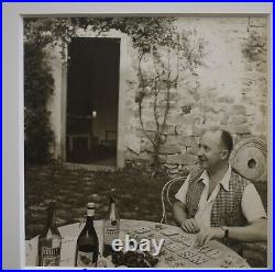 Louise Dahl-Wolfe, Christian Dior At His Millhouse Vintage Photograph Signed