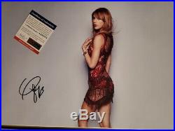 Lover Taylor Swift signed Photo PSA DNA (Framed)