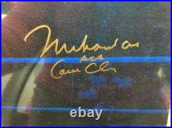 MUHAMMAD ALI signed'Muhammad Ali AKA Cassius Clay' Autographed Framed Photo