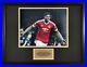 Marcus Rashford Manchester United Football Framed Signed 8x10 Photo Display COA