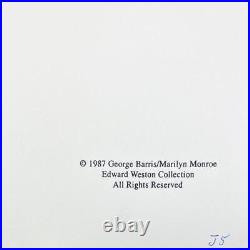 Marilyn Monroe Last Shoot, George Barris Framed & Signed Photo
