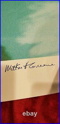 Marilyn Monroe Milton Greene Signed Swimming Portraits of an Era Print #14/500