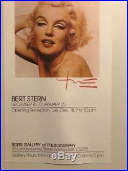 Marilyn Monroe Original Photograph Bert Stern printed 1979