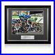 Mark Cavendish Signed Cycling Photo 34th Stage Victory. Deluxe Frame