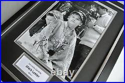 Mark Lester SIGNED FRAMED Photo Autograph 16x12 display Oliver Film Musical COA