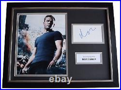 Matt Damon Signed Framed Photo Autograph 16x12 display The Bourne Ultimatum COA