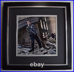Matthew Lewis SIGNED Framed LARGE Square Photo Autograph display Harry Potter