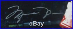Michael Jordan Autographed/Signed/Framed 16x20 Photo UDA Upper Deck #ED 49/300