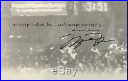 Michael Jordan Autographed Signed Framed 24x12 Photo Picture Basketball Uda Coa