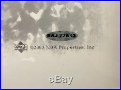 Michael Jordan Autographed Signed Framed 24x12 Photo Picture Basketball Uda Coa