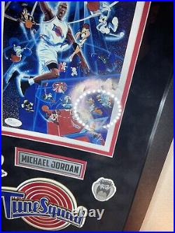 Michael Jordan JSA Autographed/signed Photo With Inscription And Custom Framing