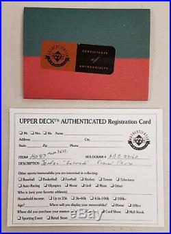Michael Jordan Signed UDA Gatorade Dunk Contest 8x10 Photo Framed Autograph Auto