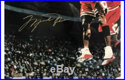 Michael Jordan UDA Signed 16x20 Triple Exposure Framed Photo LE #160/223 Auto