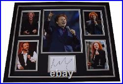 Mick Hucknall SIGNED Framed Photo Autograph Huge display Simply Red Music COA