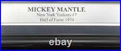 Mickey Mantle Autographed Signed Framed 16x20 Gallo Photo Yankees JSA Z26857
