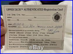 Mickey Mantle / Neil Leifer Signed Limited Edition Upper Deck UDA Framed Photo