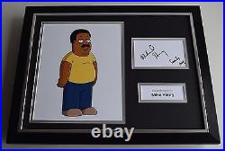 Mike Henry SIGNED FRAMED Photo Autograph 16x12 display Family Guy AFTAL & COA