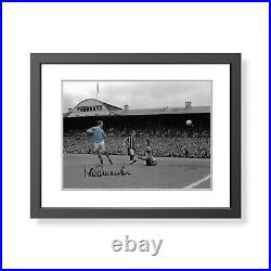Mike Summerbee Signed & Framed Manchester City Photo Man City Autograph